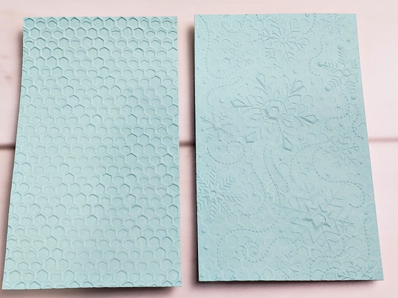 Double Embossing Technique with Photos and Video Tutoral