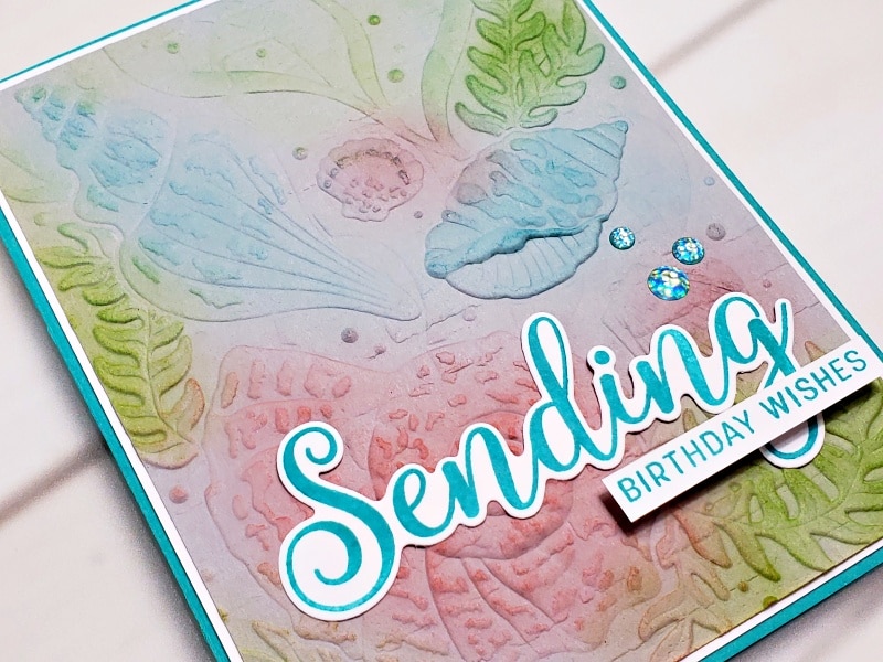 Double Embossing Technique with Photos and Video Tutoral