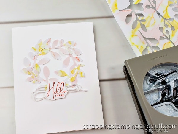 See 10 Ways to use alcohol marker backgrounds on your card projects! Using Stampin Up Nature's Moments and Reasons To Smile stamp sets.