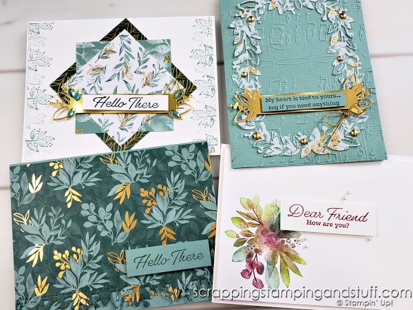 Take a look at my top favorite retiring Stampin Up products from the January-June Mini Catalog along with tons of card ideas.