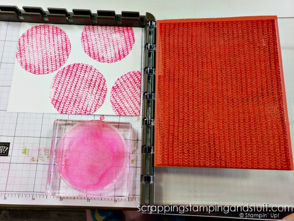 Today's card making tip + technique - Stamp on your stamps! Take a look at these beautiful examples.