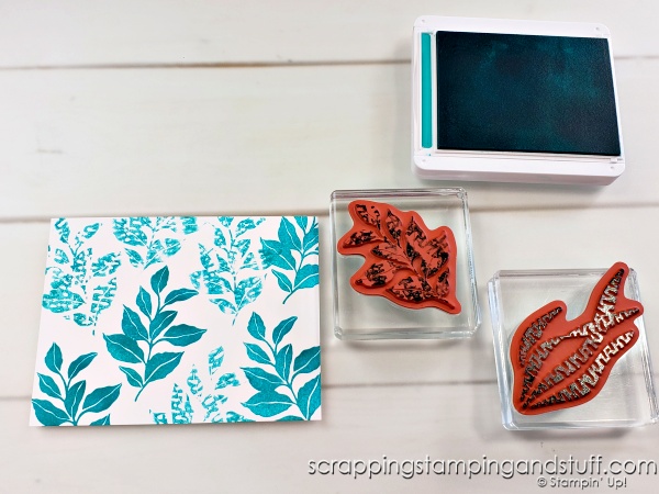 Today's card making tip + technique - Stamp on your stamps! Take a look at these beautiful examples.