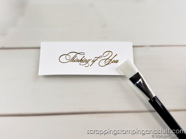 Click for 8 best tips for heat embossing! No more mess ups! Plus take a look at the Stampin Up Embossing Additions Tool Kit