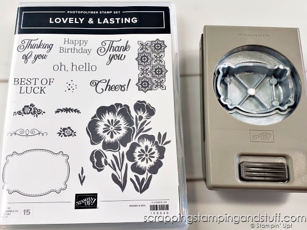 Here's one more way to use your punches - by creating medallion cards! They're a wonderful way to use paper scraps! Featuring Stampin Up Lovely & Lasting and Handmade Wishes.