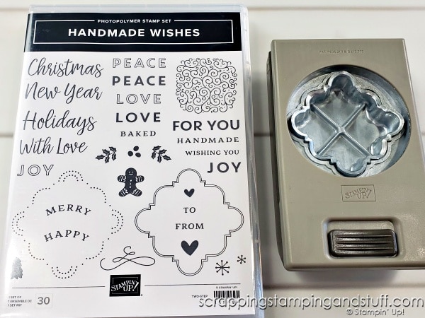 Here's one more way to use your punches - by creating medallion cards! They're a wonderful way to use paper scraps! Featuring Stampin Up Lovely & Lasting and Handmade Wishes.
