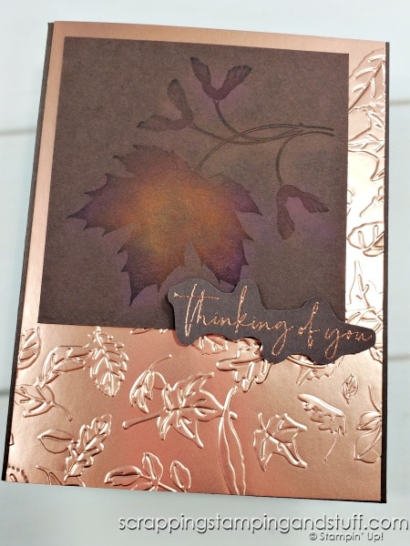 Click to see this pastel dabbing technique for your card making projects. Samples feature the Stampin Up Painted Pheasant and Soft Seedlings stamp sets.