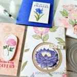 8 Simple techniques to try using your stamps and paper! Samples feature the Stampin Up Wonderful World bundle.