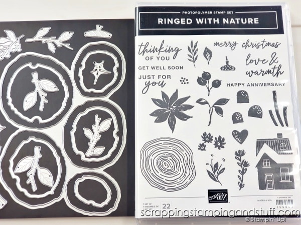 Make beautiful farmhouse style cards! Learn tips and tricks for creating these yourself. Samples include Stampin Up Ringed With Nature and Cottage Wreaths.