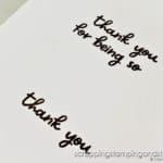 Personalize Your Greeting Stamps With This Card Making Hack!