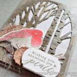 Click to learn new card making techniques with this tutorial featuring the Stampin Up Perched In A Tree bundle!