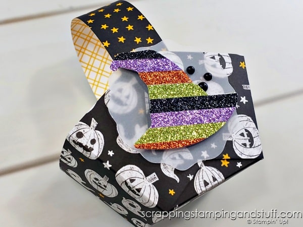 Click to see 3 of the easiest treat holders you'll ever create, all using 6"x6" designer papers. Use those papers and create some quick treats!