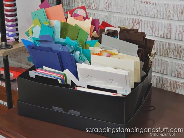 Click to see my top 3 craft room organization tips! Get organized today and LOVE spending time in your craft space!