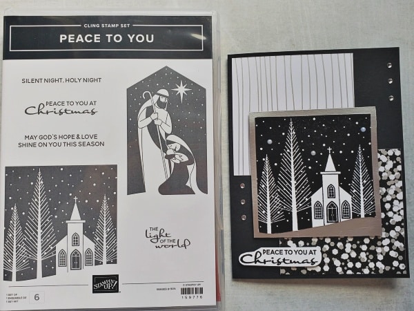 Make your cards POP with black and white! Simple fun fold card design, how to see both sides of your designer papers, and the Stampin Up Rustic Harvest bundle.