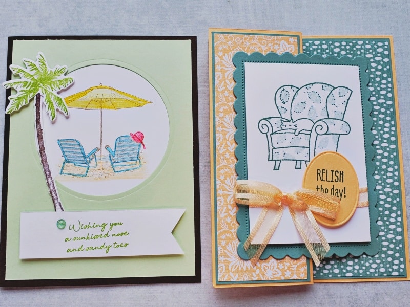 Click to see 40+ Stampin Up card ideas from Stampin Up's BackStage Leaders Conference!