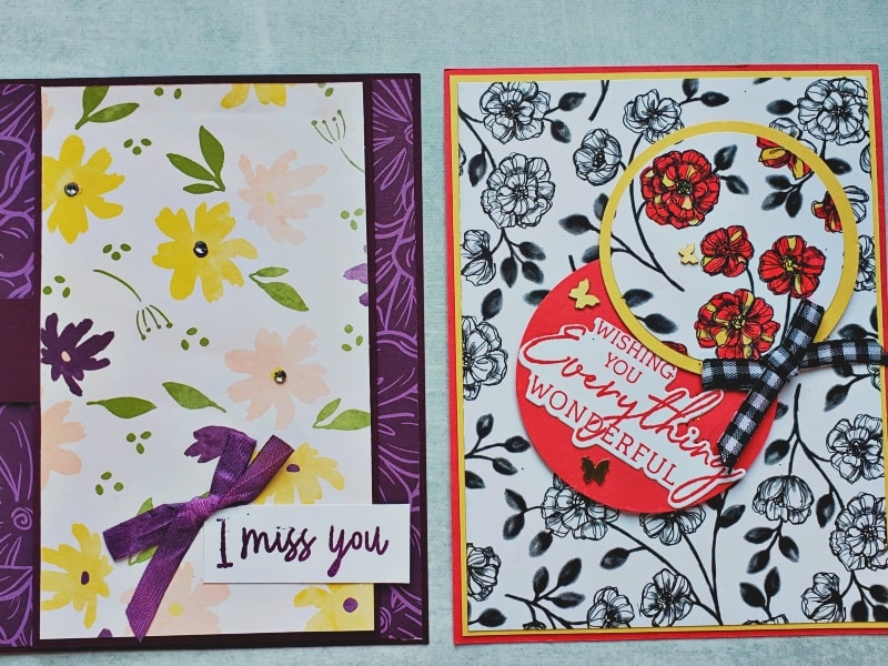 Click to see 40+ Stampin Up card ideas from Stampin Up's BackStage Leaders Conference!