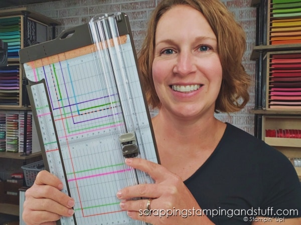 Love this paper trimmer! Save time by labeling the cutting and scoring blades on your paper trimmer and don't get them mixed up!