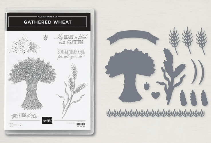 Stampin Up Gathered Wheat Bundle