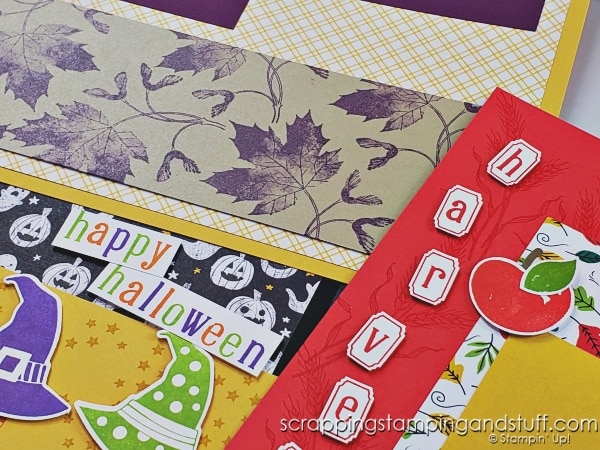 3 Scrapbook Layouts for Fall!