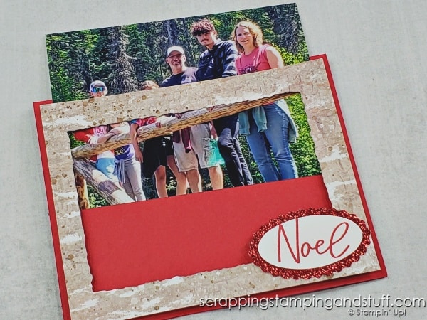 You don't have to choose to send a photo card OR a handmade card this holiday. Send handmade photo Christmas cards! Click here for ideas!