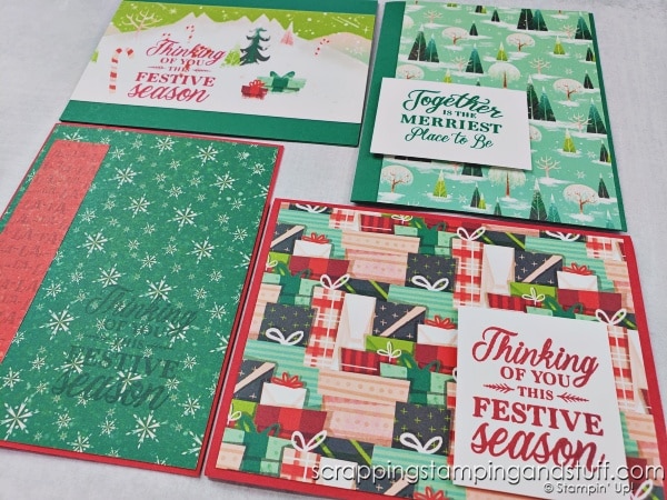 Beginner Christmas Card Ideas ANYONE Can Make - Click to see simple card ideas for beginners and last minute card making!