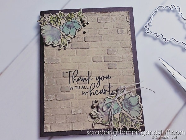 Create cards with character using these 7+ vintage card techniques! Cards feature the Stampin Up Framed Florets stamp set.