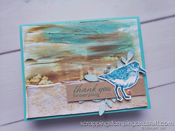 Learn how to use texture paste for card making! Click for 13 different ways to use embossing paste including with stencils, added colors, and embossing powder.