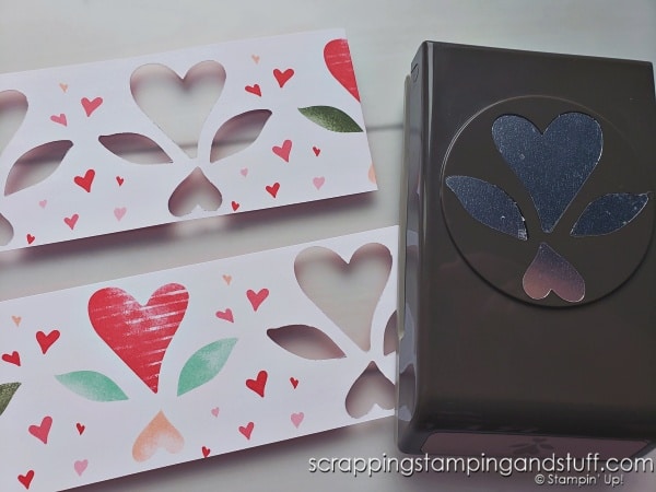 Click to see 9 creative ways to use hearts on your card projects! Sample cards feature the adorable Stampin Up Country Bouquet bundle.