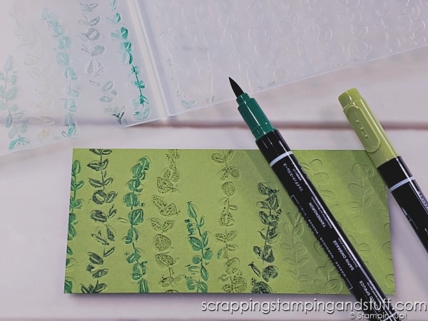 Have you ever tried inking embossing folders before embossing paper? Create stunning, one-of-a-kind results with these neat techniques!