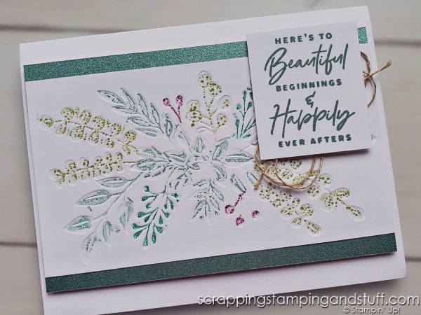 Have you ever tried inking embossing folders before embossing paper? Create stunning, one-of-a-kind results with these neat techniques!