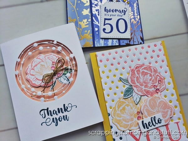 Stampin Up Irresistible Blooms & More Online Exclusives Now Available!