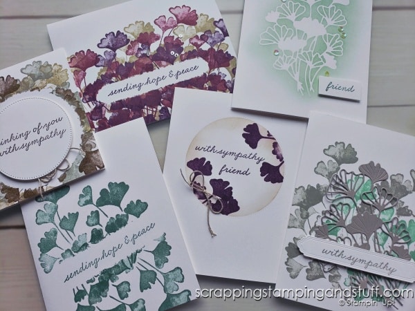 Stampin Up Ginkgo Branch bundle