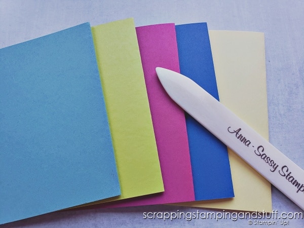 Click for this tip that AMAZED me when I discovered it! Fold multiple cards quickly and easily!