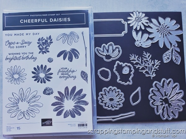 Not sure how to use white ink for card making? Click for six fun techniques for making neat cards with white ink! Stampin Up Cheerful Daisies