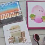 Click to see how to create quick & simple backgrounds using blending brushes and the Stampin Up Lazy Days bundle!