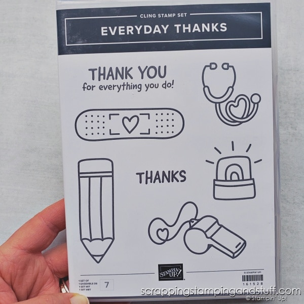 Wanting to make a card design with a single stamp, but not sure where to start? Take a look at these 5 card layouts created with a single stamp! Featuring the Stampin Up Everyday Thanks stamp set.