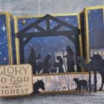How To Make A Bridge Fold Card With Stampin Up Night Divine Bundle
