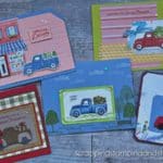 Does your card need a little something extra? Use these creative corner ideas to spice up your card projects! Adorable card samples feature the Stampin Up Trucking Along bundle.