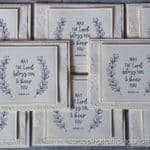 Take a look at this simple scoring technique which allows you to create stunning cards simply. Take a look at sample cards using Stampin Up Courage & Faith.