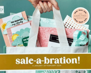 Stampin Up Sale-a-bration 2024