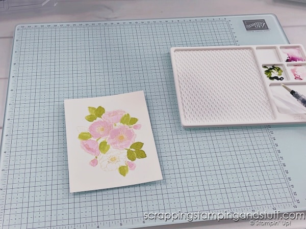 Stampin Up Glass Mat Studio - perfect glass mat for your stamping surface!