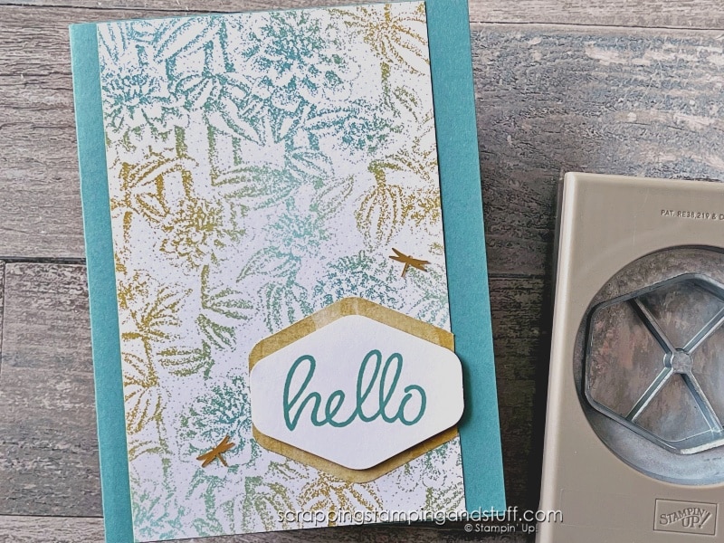 Click for 7 ideas of ways to see both sides of your designer paper! Use these tricks and use up your paper stash!