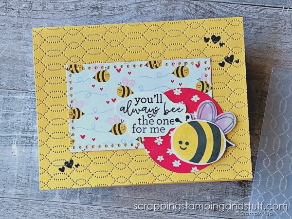 Stampin Up Bee My Valentine