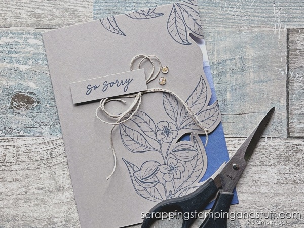 Click for ideas on creating decorative card edges on your handmade cards - this is such a simple way to create unique card projects!