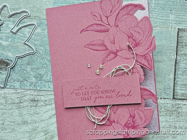 Click for ideas on creating decorative card edges on your handmade cards - this is such a simple way to create unique card projects!
