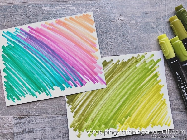 Click for simple marker techniques to try on your next card making project. Includes video tutorial and lots of sample cards!