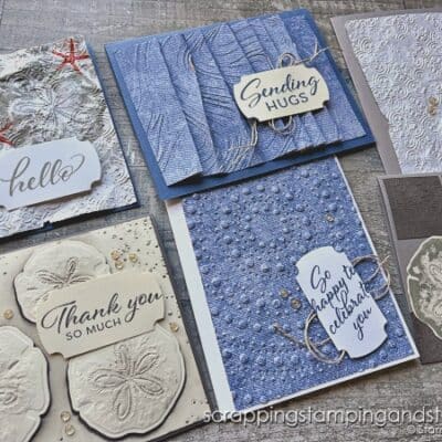 New Ways To Use Embossing Folders