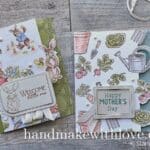 Click to see a simple die cutting technique for making simple borders! Cards feature the Stampin Up Storybook Moments bundle.