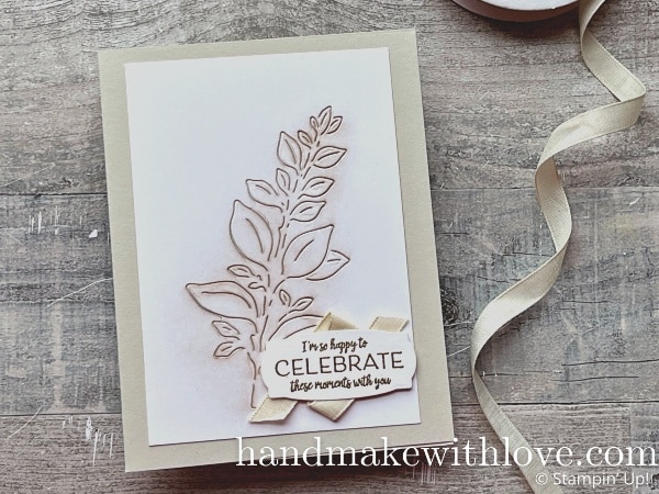Click to see 10 awesome tips for quick, simple cards...samples featuring the Stampin Up Beautiful Gallery product suite.
