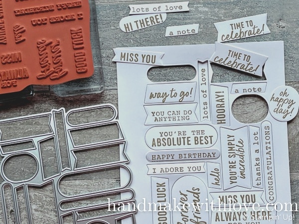 Always have card making tags on hand and ready! Click to see three tips for always having tags ready, including having an organizer box to sort your tags!