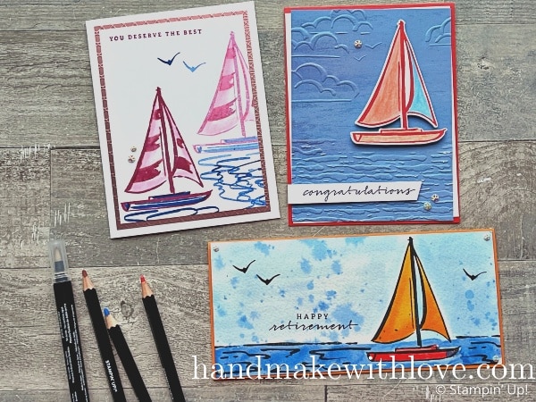 Watercolor card making doesn't have to be hard or messy...it's beautiful and ANYONE can do it! Click to see three simple ways to get started.